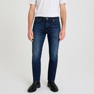 AG Adriano Goldschmied Matchbox Jeans 32 Slim Straight Dark Wash Premium Denim